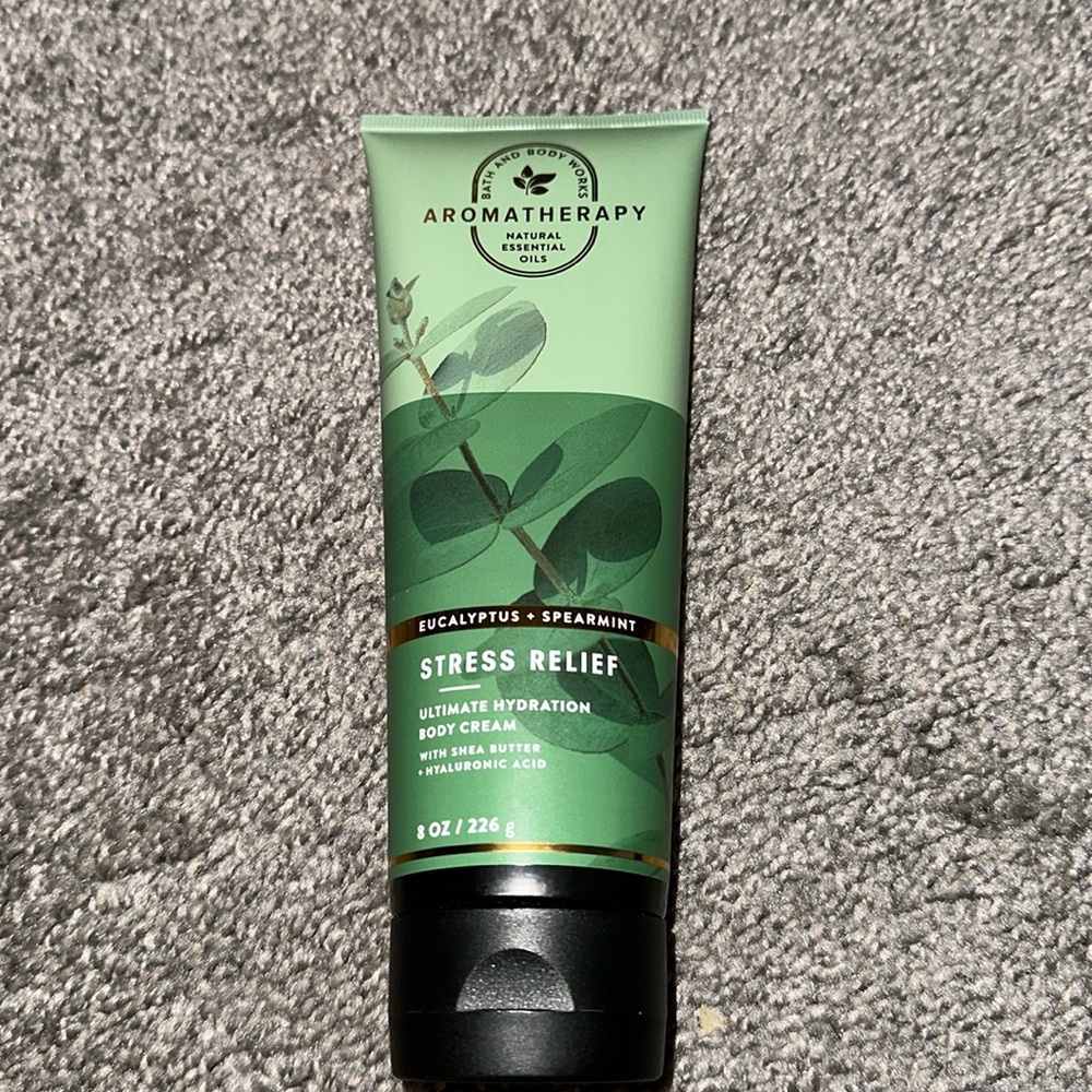 Stress relief eucalyptus spearmint body cream